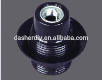 New desgin E14 bakelite all thread lampholder CE/VDE certificate