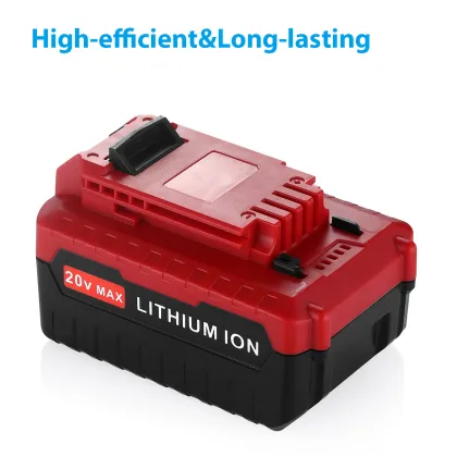 Lithium Ion Rechargeable Battery for Porter Cable Drills and Cordless Tools (20V)