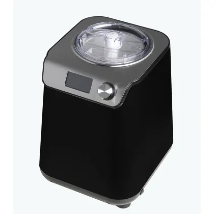 WEILI Knob Operation Small Self Cooling Ice Cream Churn and Yogurt Maker