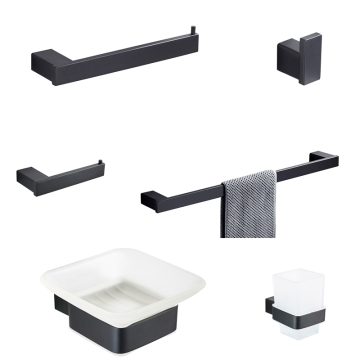 Bathroom Accessories Set 6 pcs Chrome Bathroom Accessories