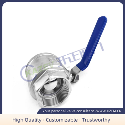 Medium Ball Valve Medium two-piece threaded ball valve Supplier