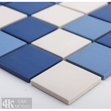 Ceramic mosaic for indoor floors