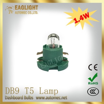 Auto Dashboard Bulb DB9 T5 Lamp DC14V 1.4W