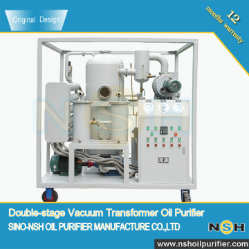 Double-Stage High-Efficiency Vacuum Insulation Oil Purifier