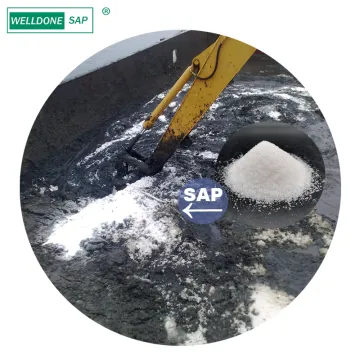 Super Absorbent Polymer for Sludge Solidification in Oilfields: WELLDONE Polymer Solidifier Sodium Polyacrylate
