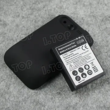 For HTC wildfire S G13 extended battery with free back cover door ,3.7V 3500mAh, Made in china
