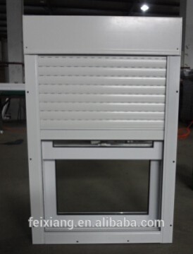 roller shutter with single hung window