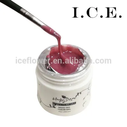 Glitter uv gel cover pink gel uv builde gel