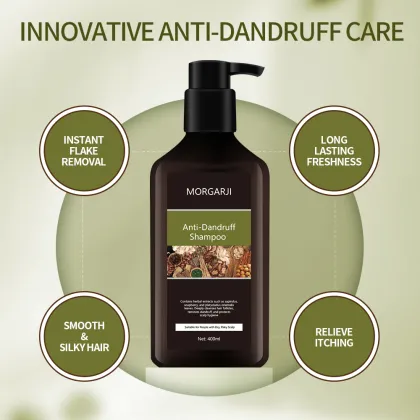 Organic Natural Anti-Dandruff Herbal Shampoo for Men and Women