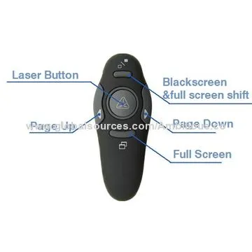 2.4GHz RF Wireless Presenter for Targus, CE, FCC CertificatesNew