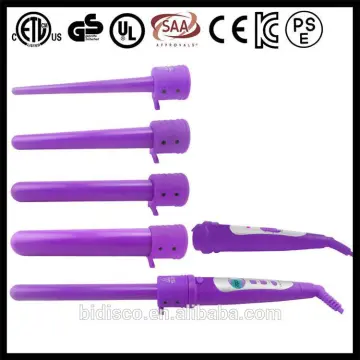 2015 new arrival professional barrel size of 19/25/32/9-18/20-25mm 3P 4P 5P china ceramic different types of hair curlers