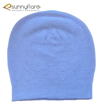wholesale cashmere winter hats knit 100% cashmere slouchy beanie hat