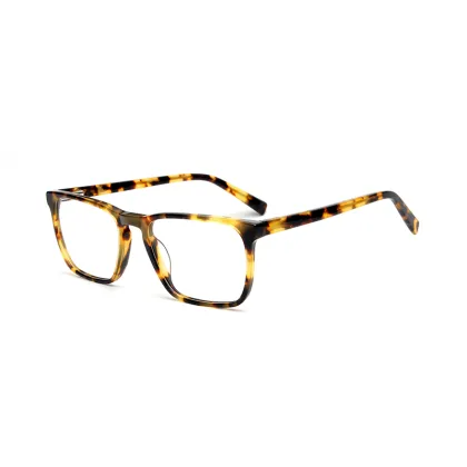 Rectangle Acetate Frame Glasses