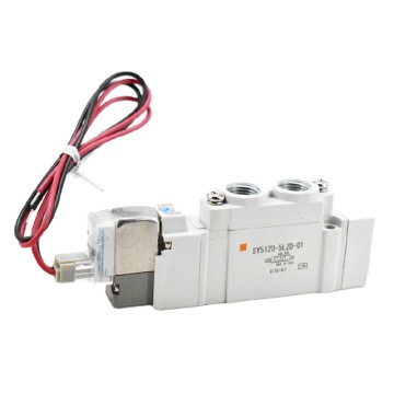 100% New SMC SY5120-5LZD-01 5-Port Plug-in Type SY5000 Series Solenoid Valve