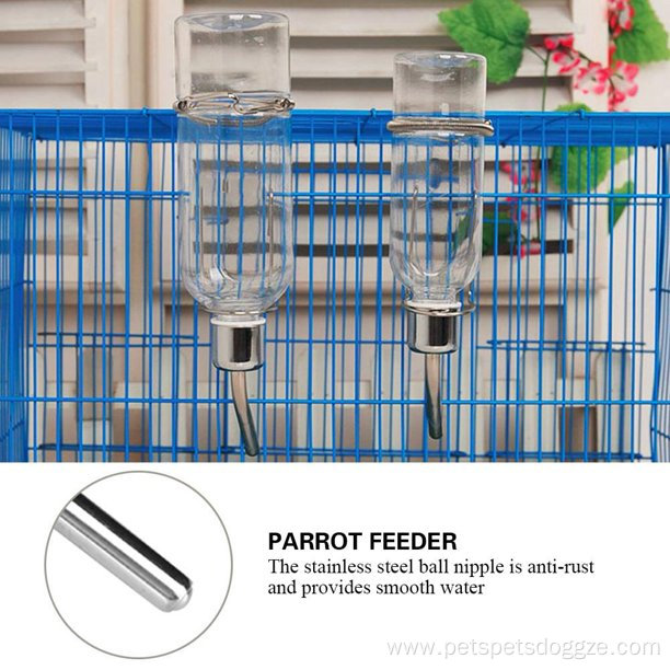 Automatic Pet Rabbit Feeder Parrot Bird Water Feeding