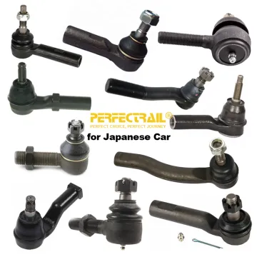 PERFECTRAIL Auto Parts Tie Rod End for Multiple Japanese Cars: Toyota, Honda, Nissan, Mazda, Mitsubishi, Subaru, Suzuki, Isuzu