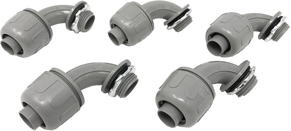 90-Degree Conduit Connector Fitting