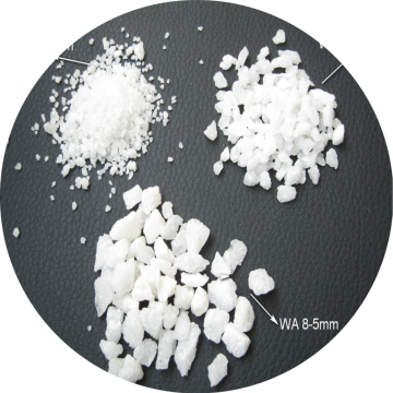 Supper Refractories 8-5mm 5-3mm 3-1mm White Aluminum Oxide
