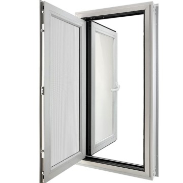 White UPVC/PVC Profile Plastic Casement Window