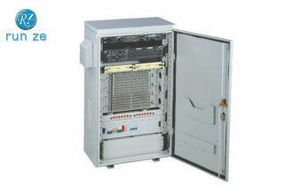 Metal Outdoor Telecom Cabinet , FTTB Access Box With Burgla