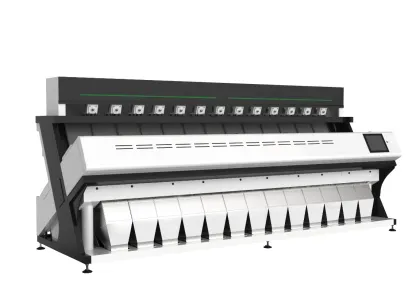 Automatic Rice Color Sorter for Sunflower Seeds, Sesame, Almond, and Grains