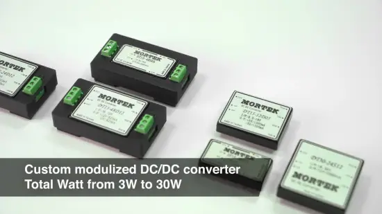Custom Input High Efficiency DC DC Converter