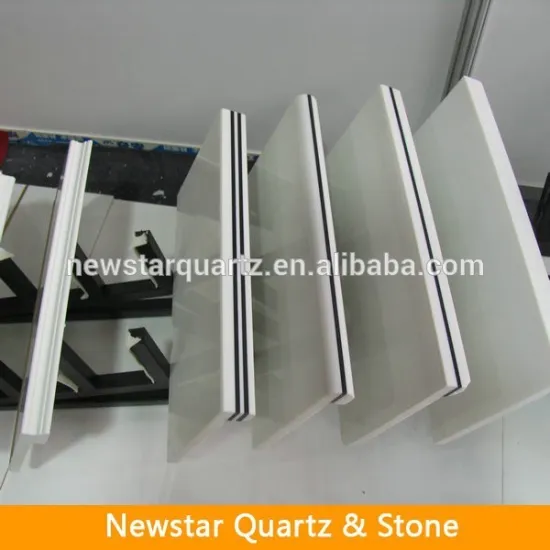 Newstar nano glass white artificial stone rare countertops