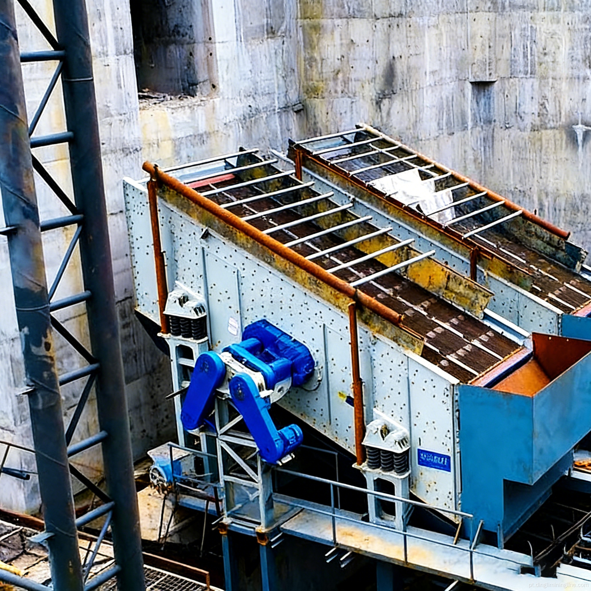 Linha de processamento de calcário para projetos de grande escala