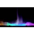 Large water fountain light show