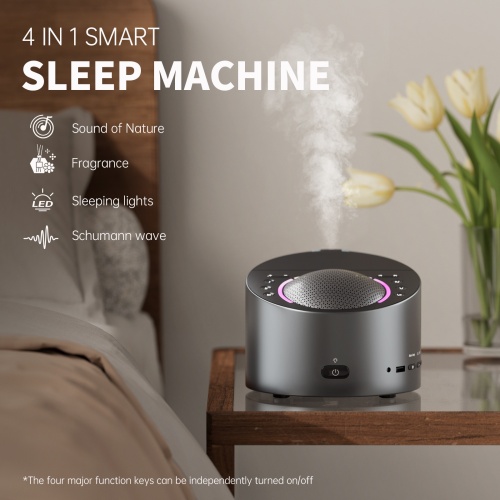 4in1 Smart White Noise Machine with Schumann Wave