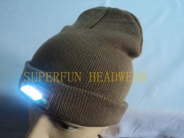usefull in cold night LED beanies