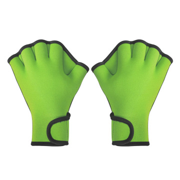Thermal Dive Gear: Webbed Gloves with Strap for Swimming Training