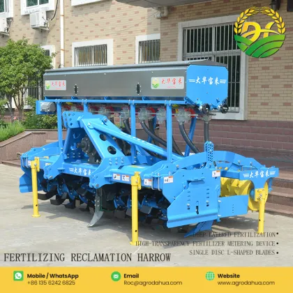 Fertilizer Application Tillage Harrow