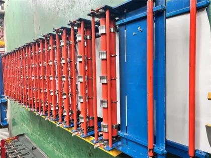 Machine for Fabricating Zinc Sheets and Making Calamine