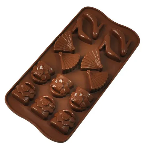 Silicone Mould For Sugarcraft Cake Cup Cake Chocolate Cake Ribbon Molding 