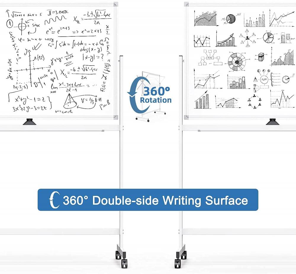 Double Sided Whiteboard for Displaying