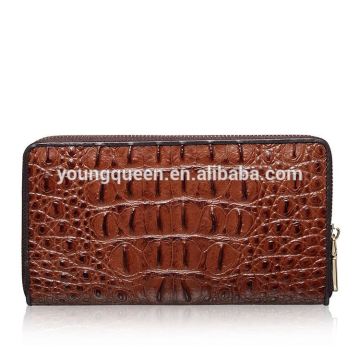 GL96 2016 new men's long section of the leather wallet first layer of leather crocodile wallet wholesale trade