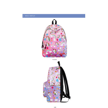 Sac à dos licorne pour filles du primaire et du secondaire 2019