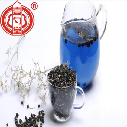 The healthy black goji berry fruit grade two