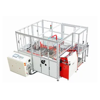 Automatic case making machine for cigarette case