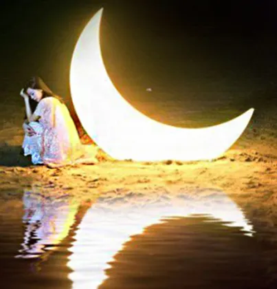 LED Luminous Moon Lamp