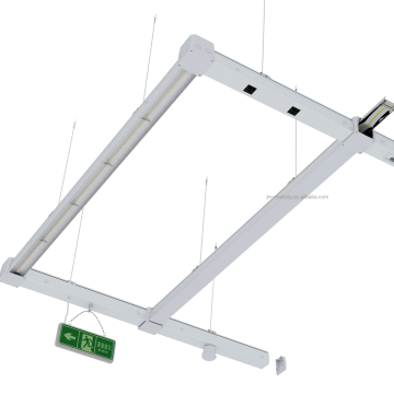 نظام الضوء الخطي LED مع مكونات معيارية لمحلات السوبر ماركت