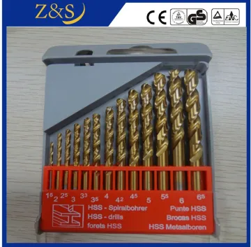 25PCS High Speed Steel Twist Drill Bit Set DIN 338 Twist Drill