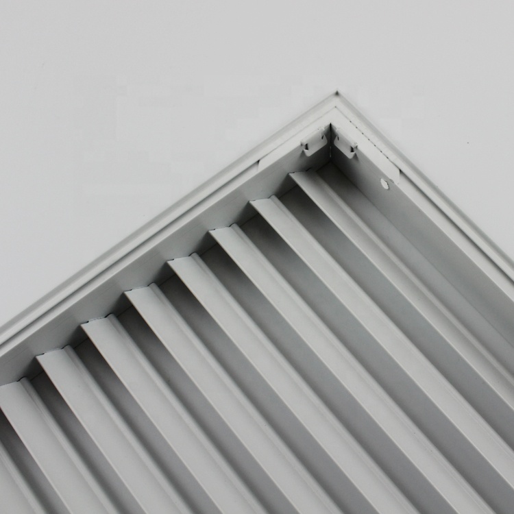 Louvered Aluminium Fixed Return Air Ceiling Grille, High Quality ...