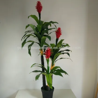 three pole lucky strike flower artificial plant flower