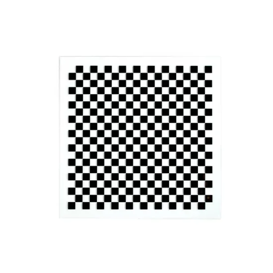 Hot Sale Machine Vision Checkerboard Calibration Target - Glass Optical Calibration Plate