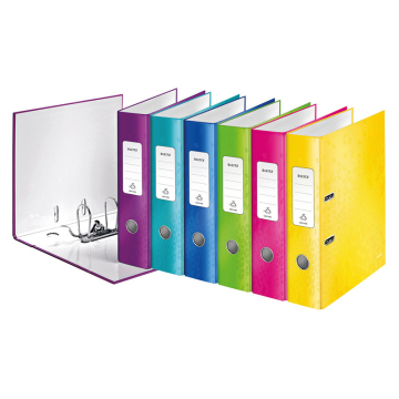 Wholesale Office Supplies: Customized PP Cover Clip Folder, 3-inch A4 Size Lever Arch File