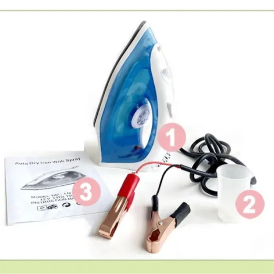 Top Selling 12V Solar-Powered Steam Iron