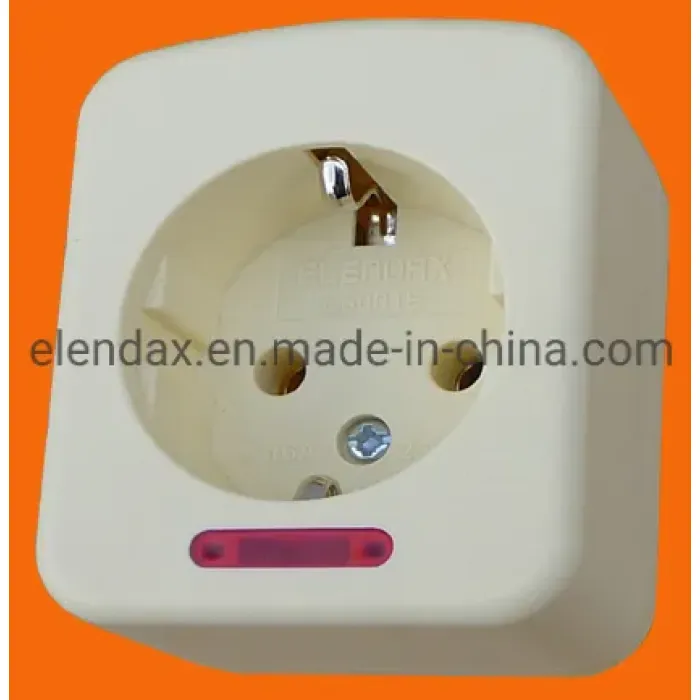 Strip Daya Ekstensi 1 Arah Gaya Eropa (E5001E)