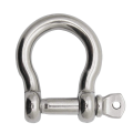 Stainless Steel Screw Pin Bow Shackle Type 316